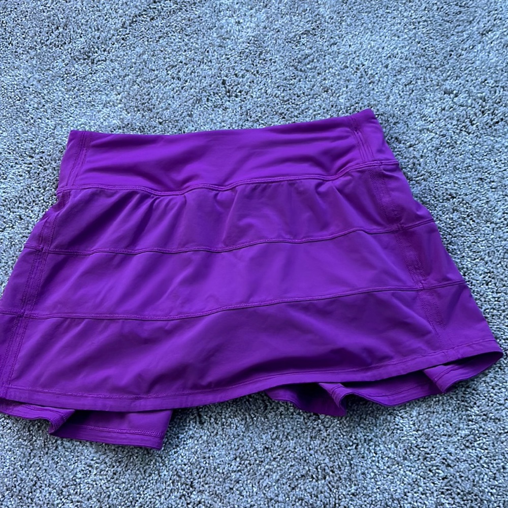 Short lululemon purple skirt. Worn twice